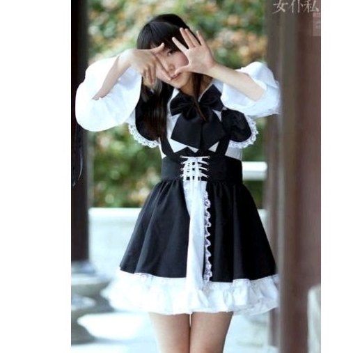baju maid/cosplay/loli