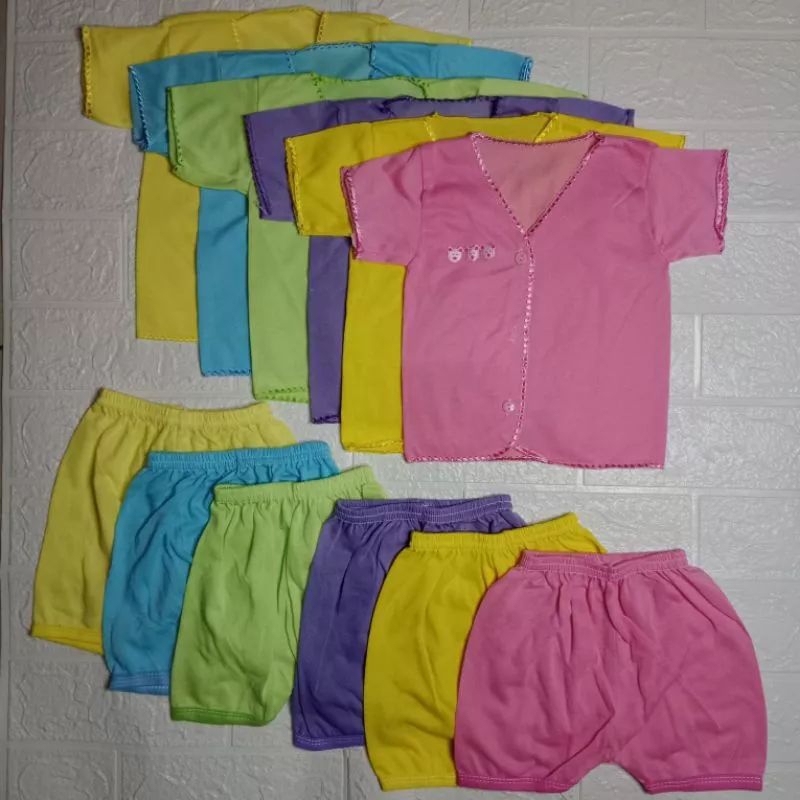 3 Pasang Stelan Anak Bayi New Born Boy &amp; Girl