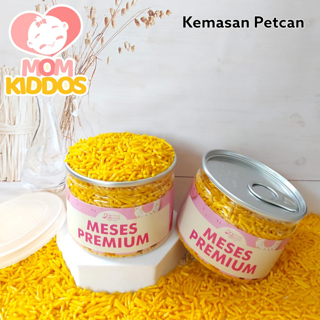 

Meses Kuning - Sprinkle Topping Kue Premium (Kemasan PET CAN)