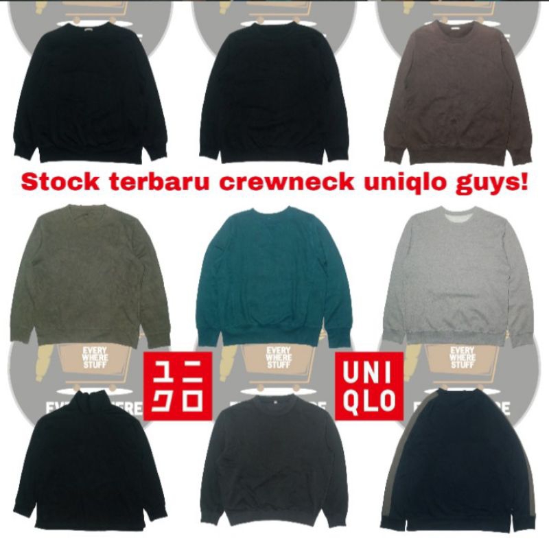 Crewneck uniqlo second bekas preloved (LIKE NEW NO MINUS)