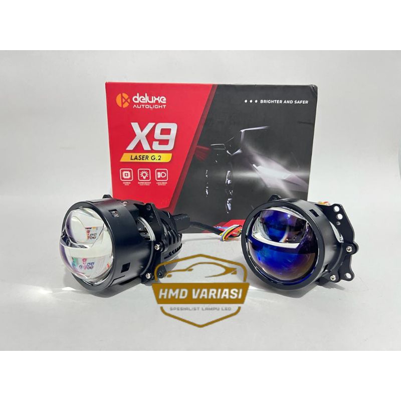 Projector biled X9 Deluxe Gen 2 Blue Lens 65Wat