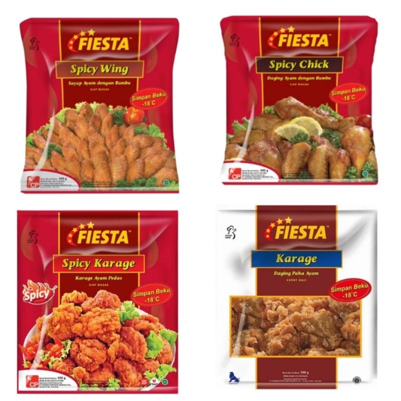 

Fiesta Spicy Wing Spicy Chick Karage 400gr | 500gr