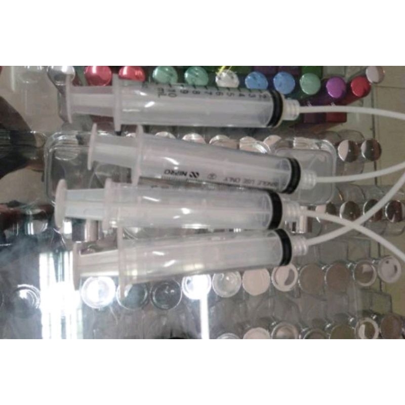 suntikan injec parfum/speed parfum/ alat  suntikan isi ulang parfum bibit tanpa selang