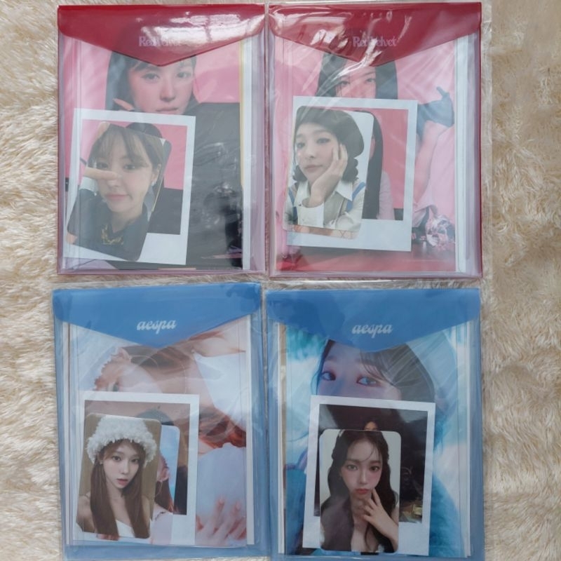[SEALED] PHOTOPACK SEASON GREETINGS 2023 RED VELVET WENDY SEULGI AESPA KARINA WINTER PHOTOCARD PC