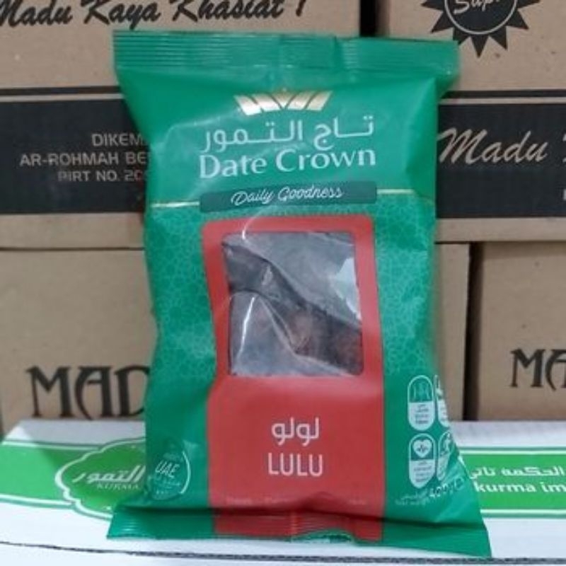 

Kurma Date Crown Lulu 400 Gr