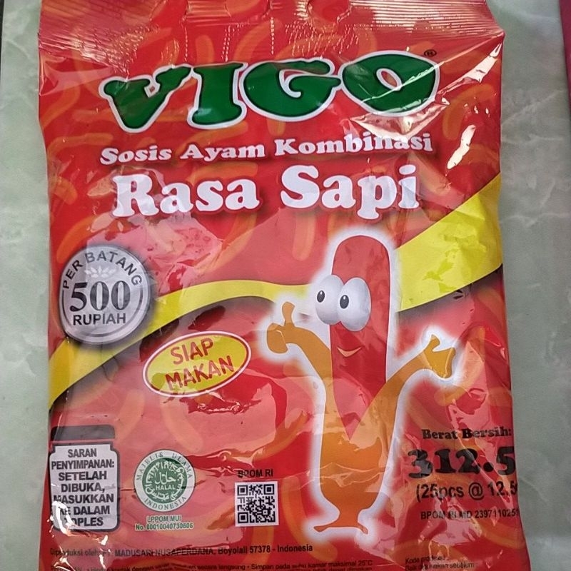 

Vigo sosis 500an isi 25 pcs