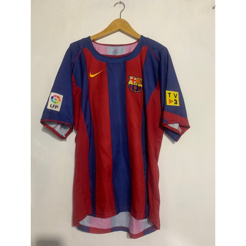 Jersey Barcelona Retro 2004/2005 Messi debut AAA