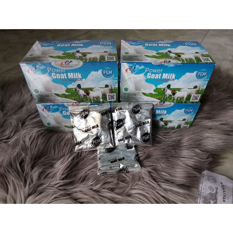 

Susu etawa Power Goat milk (harga 1 sachet )