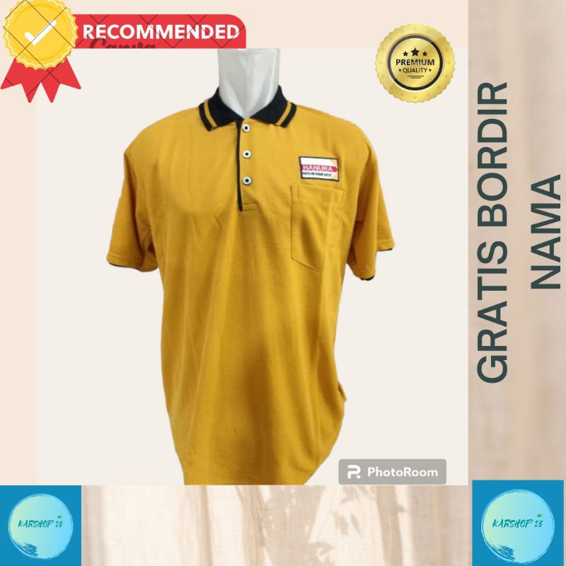 kaos kerah partai Hanura terbaru kaos partai Hanura kaos dalem partai hanura