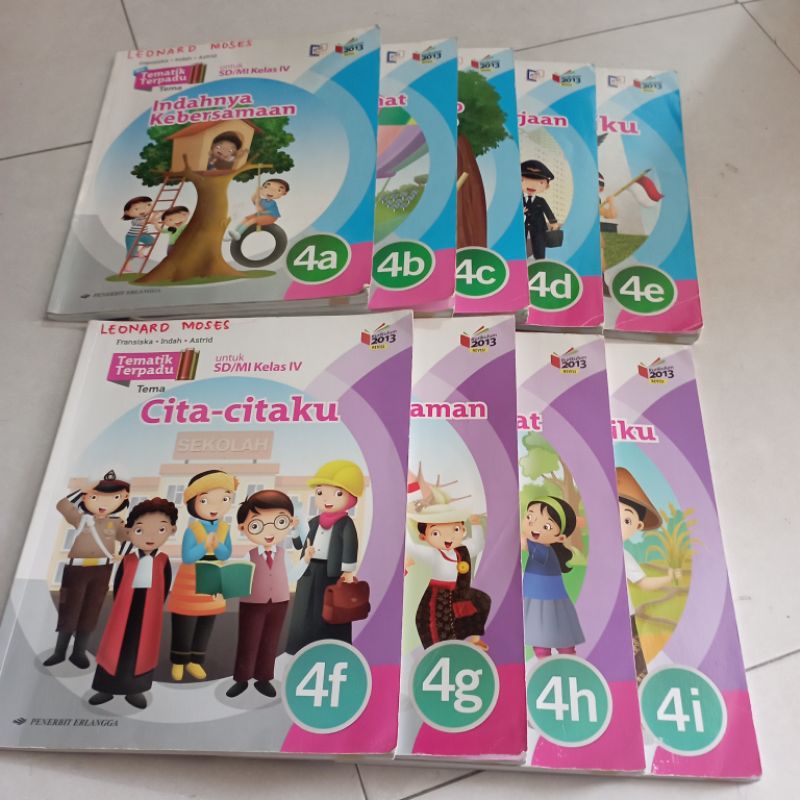 

buku cetak tematik kelas 4 sd erlangga