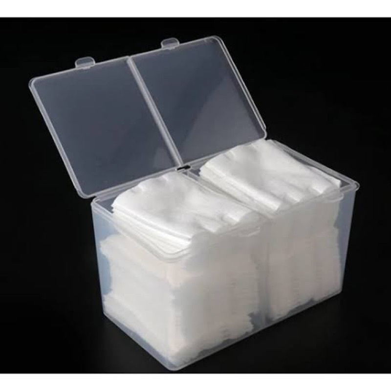 BOX COTTON WIPE STORAGE NAIL GEL