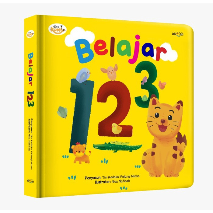 [Mizan] Seri Kumi: Belajar 123 (Boardbook)