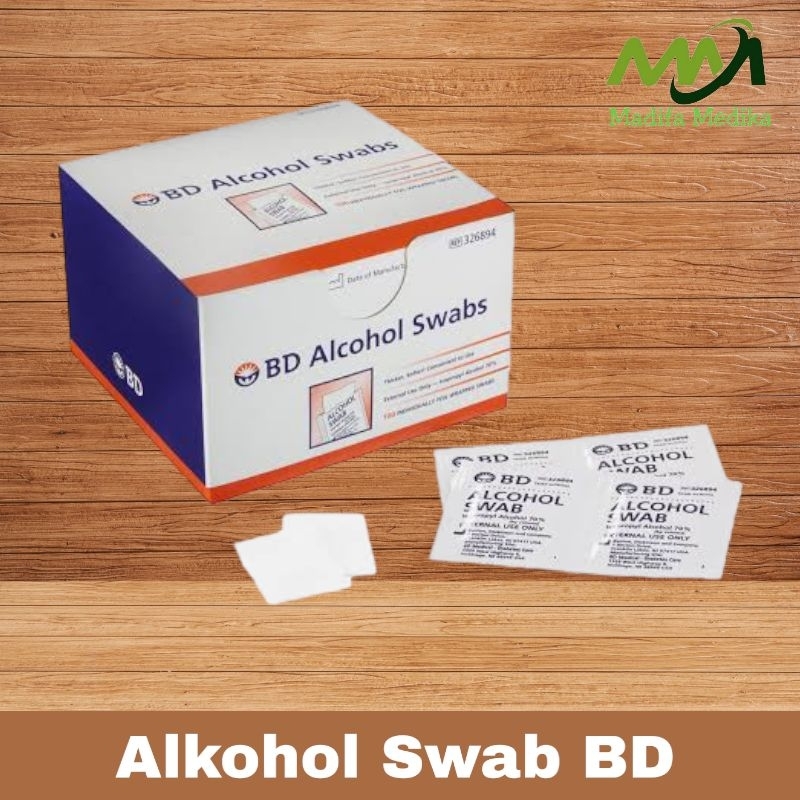 Alkohol Swab BD  Tissue Alkohol BD  Alkohol Swab   Kertas Alkohol