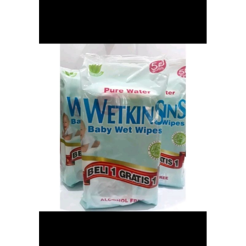WetKins Tissue basah Tissue Bayi