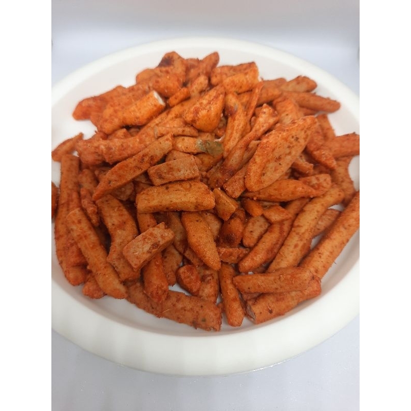 

Basreng pedas balado daun jeruk