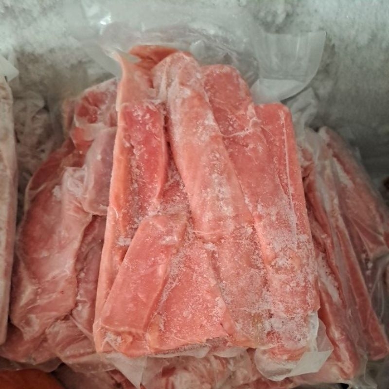 

ikan tuna premium sisa potongan eksport 500gr