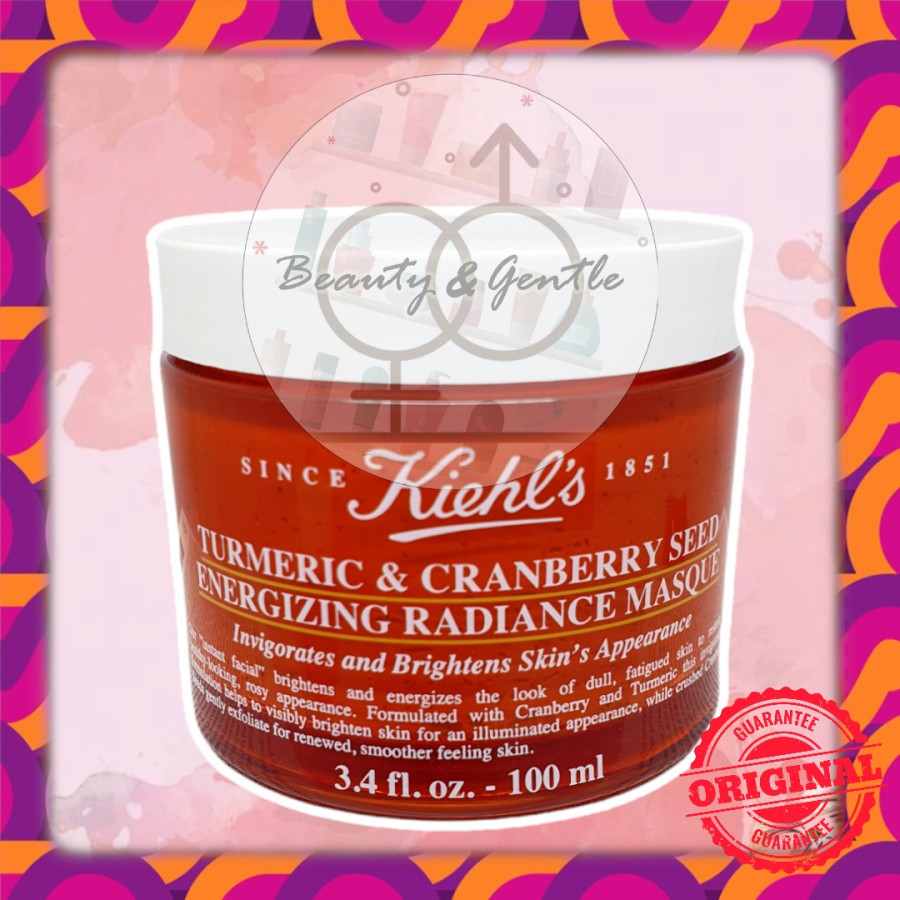 PROMO Kiehls Turmeric Cranberry Seed Energizing Radiance Masque / Mask