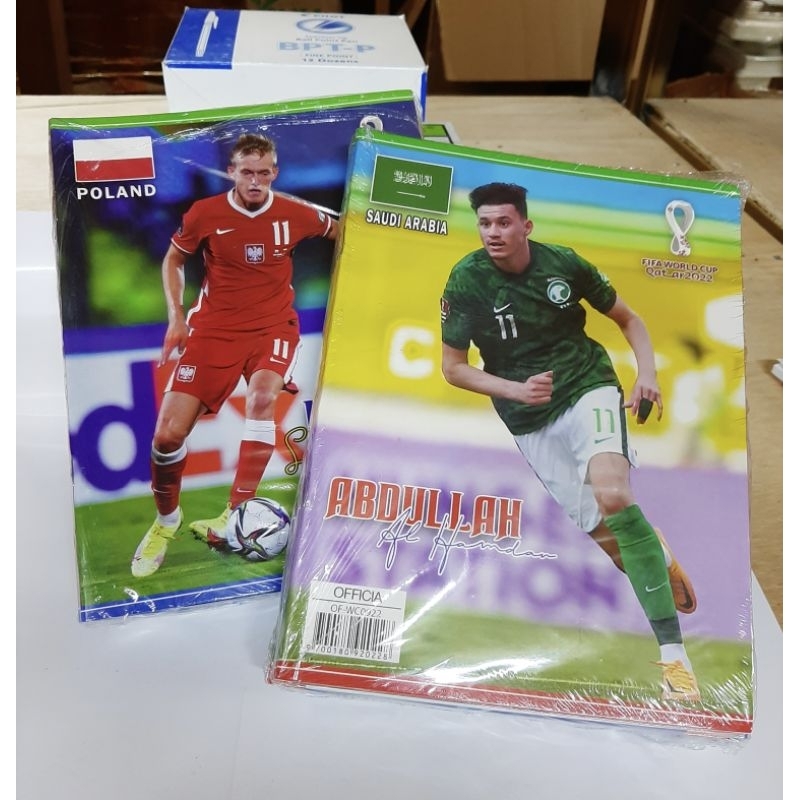 

BUKU TULIS OFFICIA 38 LEMBAR EDISI BOLA 1PCS ATK