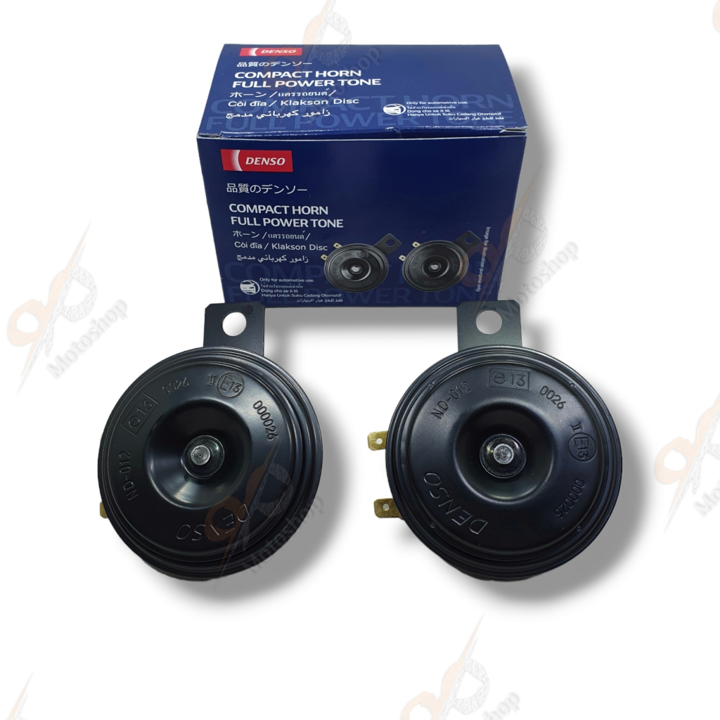 Denso Klakson Keong Waterproof Klakson Mobil Motor Tutup Anti Air 12V Horn