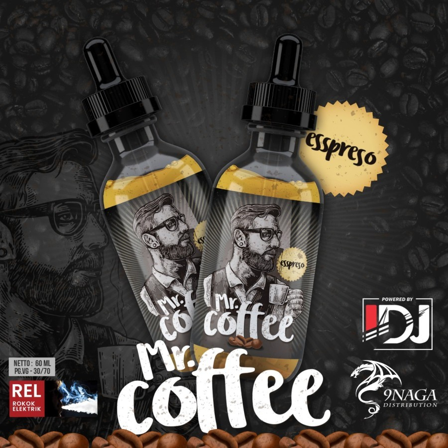 Liquid IDJ Mr Coffee Esspreso 60ML by IDJ x 9Naga / MR Coffee Espresso