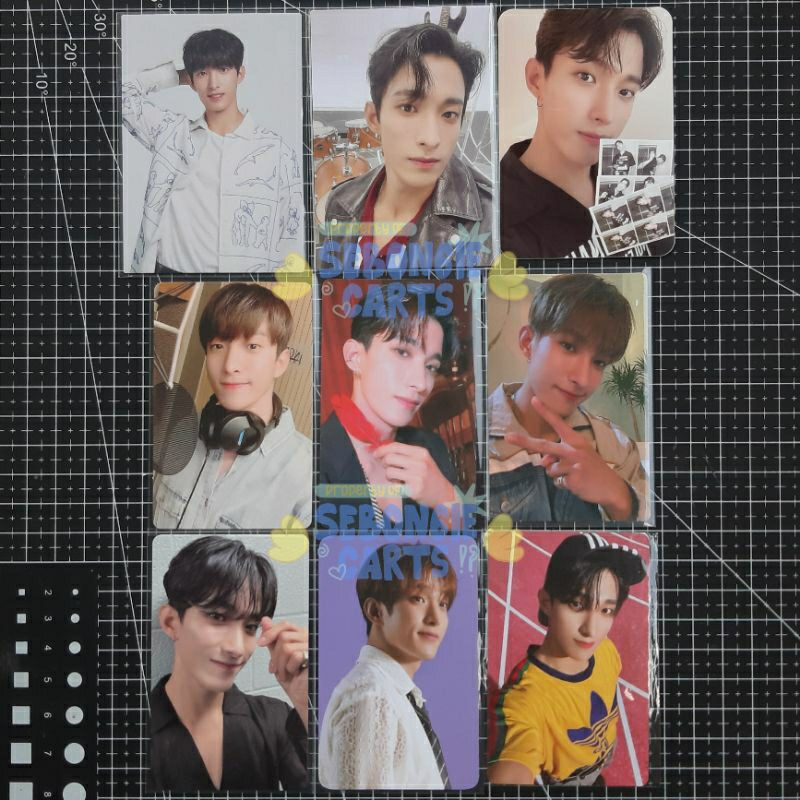 photocard dk dokyeom seventeen svt pc holo hologram home tc trading card cafe dream dicon my choice 