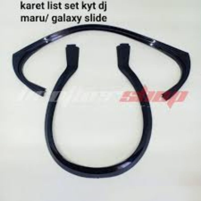 Karet Lis KYT DJ maru | KYT Galaxy ORI original produk KYT part asli