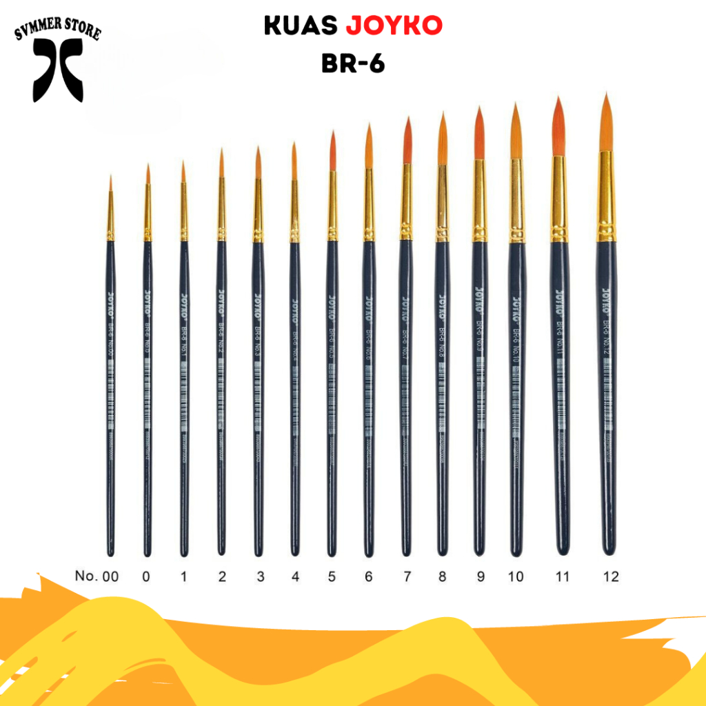 

Kuas Lukis Liner No 00 Painting Art Brush Cat Minyak Paint Acrylic