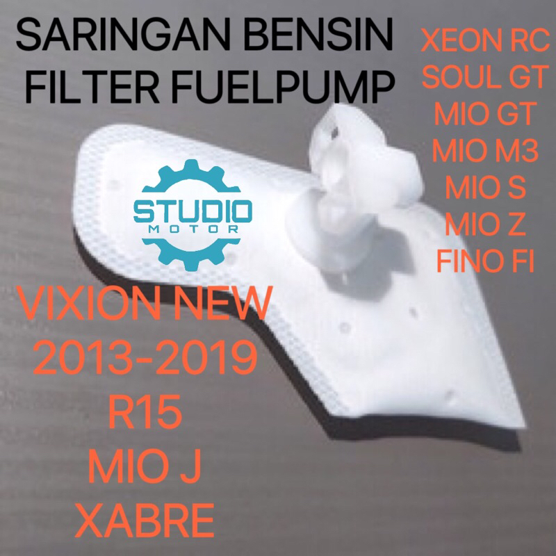 FILTER FUEL PUMP SARINGAN BENSIN ROTAK POMPA INJEKSI VIXION NEW MIO J SOUL GT XEON RC MIO M3 MIO Z MIO S XABRE