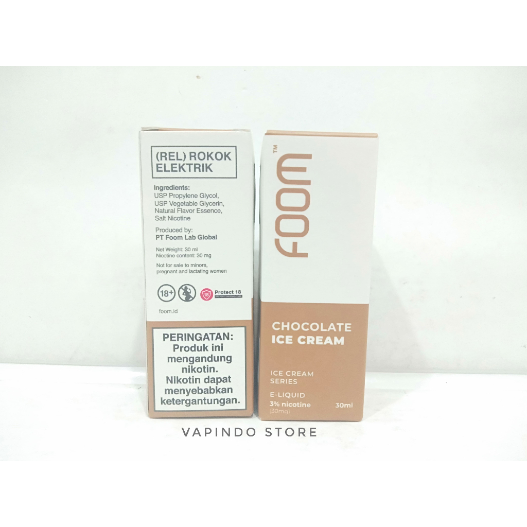 SALT FOOM CHOCOLATE ICE CREAM SALTNIC 30ML 30MG BY FOOM LAB