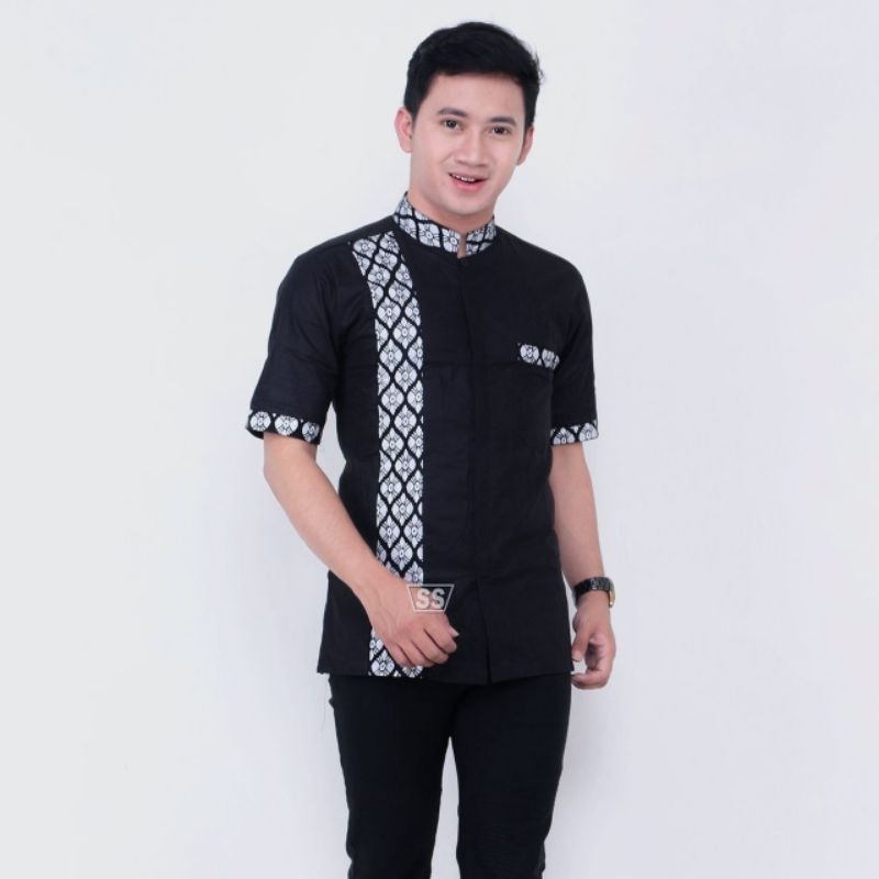 [REAL PICTURE] HEM BATIK PRIA/COWOK LENGAN PENDEK ORIGINAL