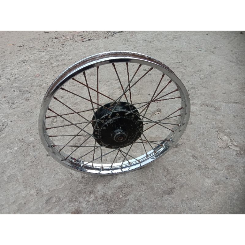 velg pelek depan tromol suzuki smash ring 17 original copotan
