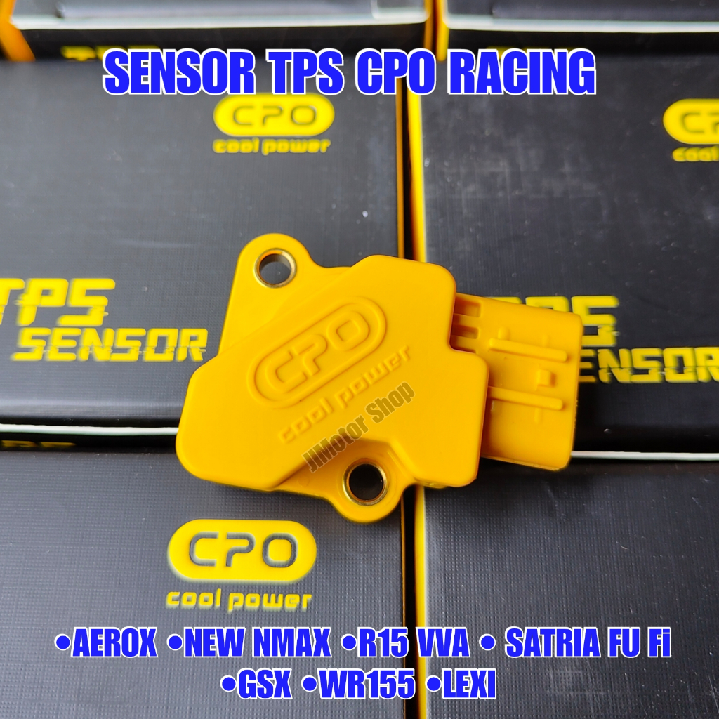 SENSOR TPS CPO BEAT SONIC VARIO 110 125 150 SCOOPY CBR CB150 R CRF MXKING R15 VIXION PCX ADV AEROX SATRIA FU GSX WR155 LEXI XABRE REVO Fi VERZA SUPRA X 125 BLADE Fi SPACY MIO J  BEAT FI BEAT ESP BEAT POP BEAT STREET M3 MIO Z S FINO XRIDE FREEGO XMAX