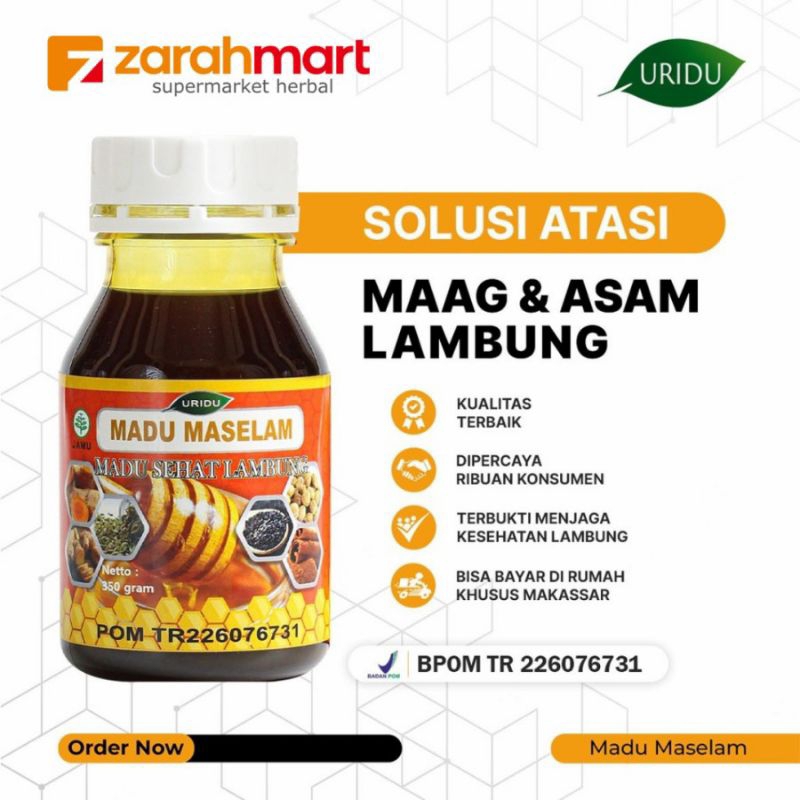 Madu Sehat Lambung (MASELAM) BPOM