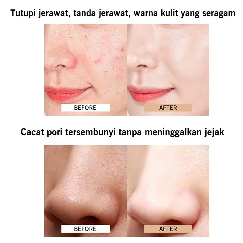 SK FI DIOR - SK YZS Concealer foundation liquid Tahan Air Untuk Wanita kosmetik wanita moisturizing Foundation Cair Concealer Alami Matte 【 Free Delivery+ COD + dikirim dalam 24 jam】