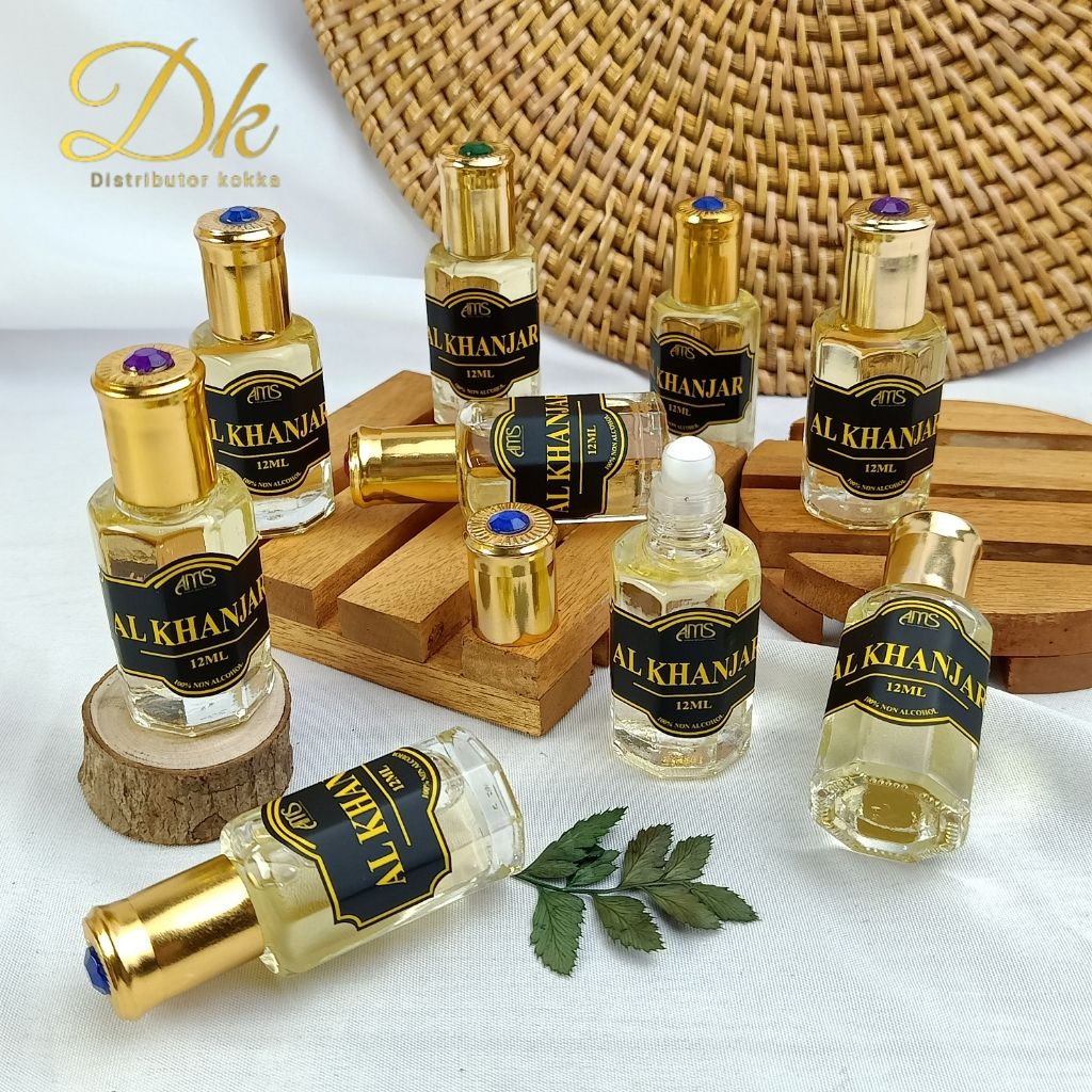 PARFUM ORIGINAL ISI 12ML ALKHANJAR PARFUM SHALAT