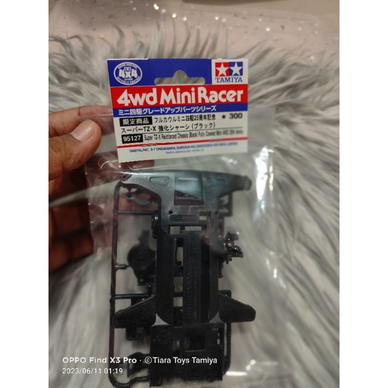 Tamiya 95127 Chassis Set Super Tz-x Tzx Reinforced (Black) 25th Anniv