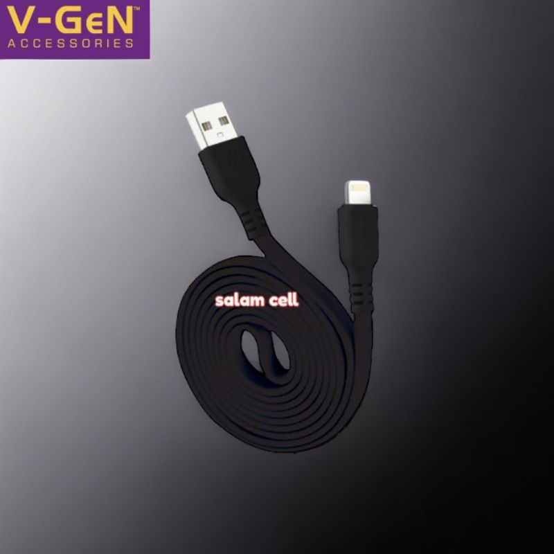 Kabel Data iPhone V-Gen PCL2-01 1pack isi 20Pcs Original Vgen PCL2 01 Garansi Resmi