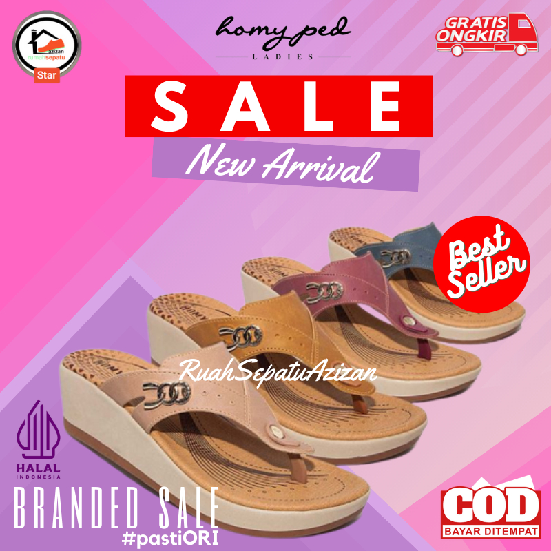 Sandal Flat Wanita HOMYPED Vita N61 | ORIGINAL