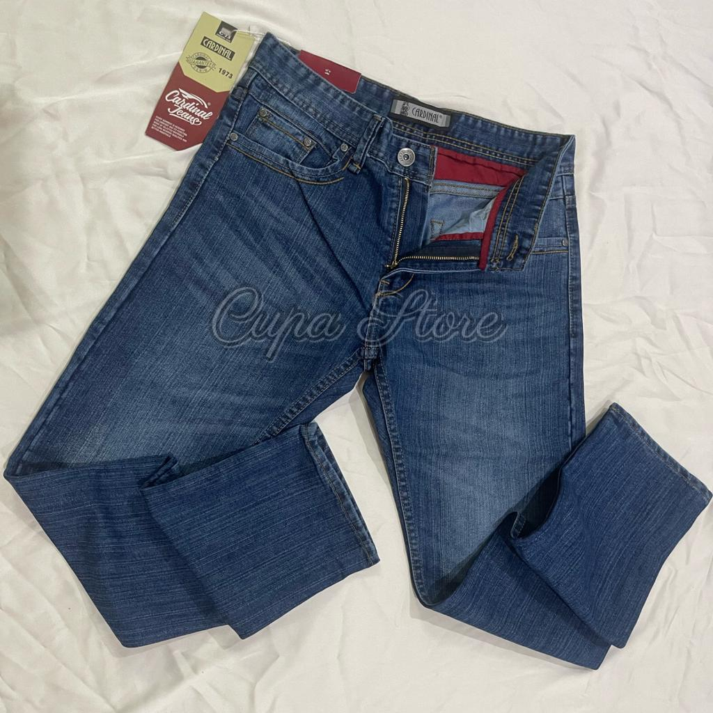 CELANA JEANS CARDINAL PRIA - KARDINAL JEANS - celana jeans panjang pria - celana denim cardinal pria