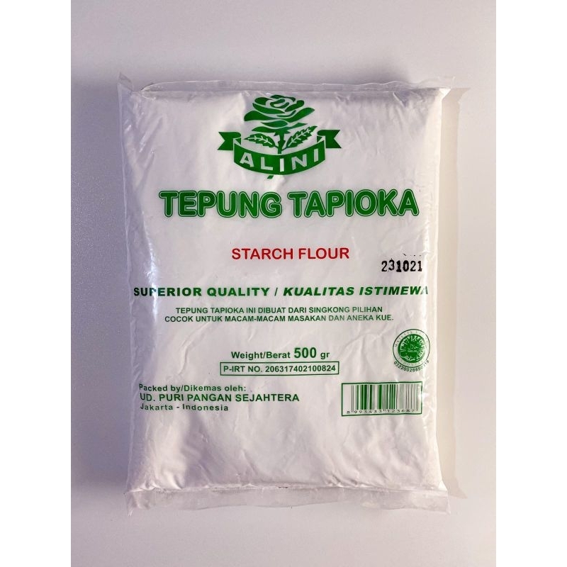 

ALINI TEPUNG TAPIOKA 500 gr (HIJAU)