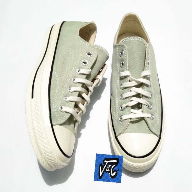 Converse Chuck 70 70s Seasonal Spring Color Recycled Heritage Ox Sage