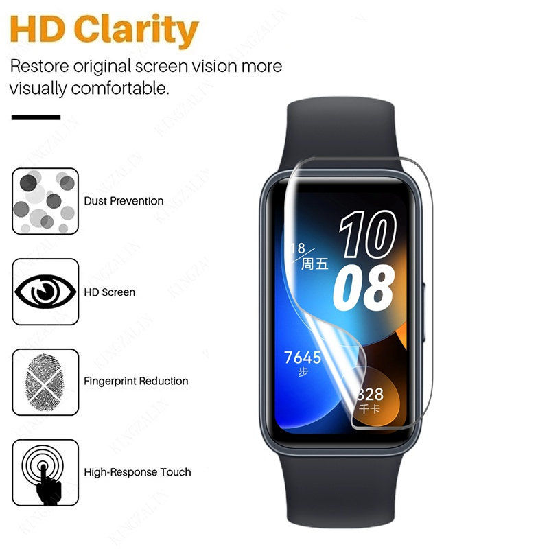 Anti Gores Huawei Band 8 Screen Protector Film 2D Soft Hydrogel Pelindung Layar