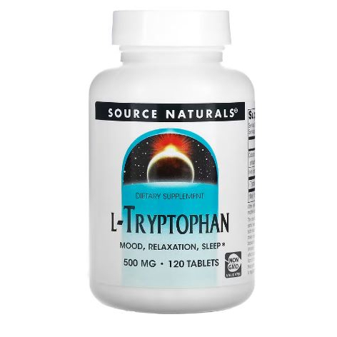 Source Naturals L Tryptophan 500 mg 120 Tablets ORI USAKeterangan Suplemen makanan Suasana hati, Relaksasi, Tidur Non-GMO Divalidasi Cocok untuk Vegetarian Asam amino esensial L-tryptophan membantu mendukung relaksasi, tidur nyenyak, dan merasa lebih baik