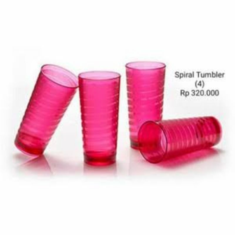 Tupperware Ori Tumbler/gelas unik dan cantik 1 pcs/gelasnya saja