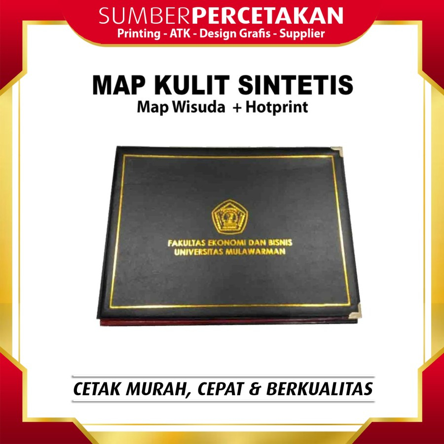 

CETAK MAP KULIT SINTETIS | MAP IJAZAH WISUDA + HOTPRINT MURAH JAKARTA