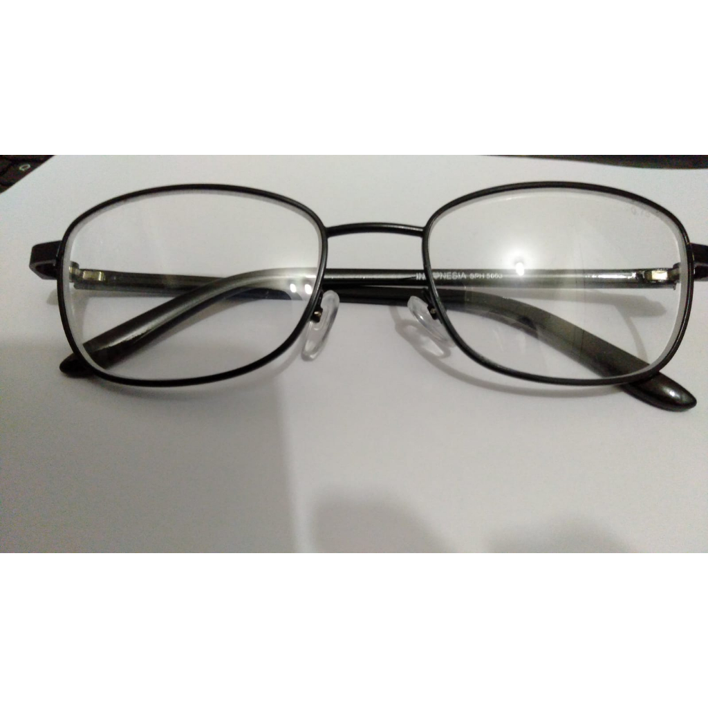 Kacamata Frame Bulat (Oval) - Kacamata Minus - Pria dan Wanita (UNISEX) 0.50-4.00 - PROMO