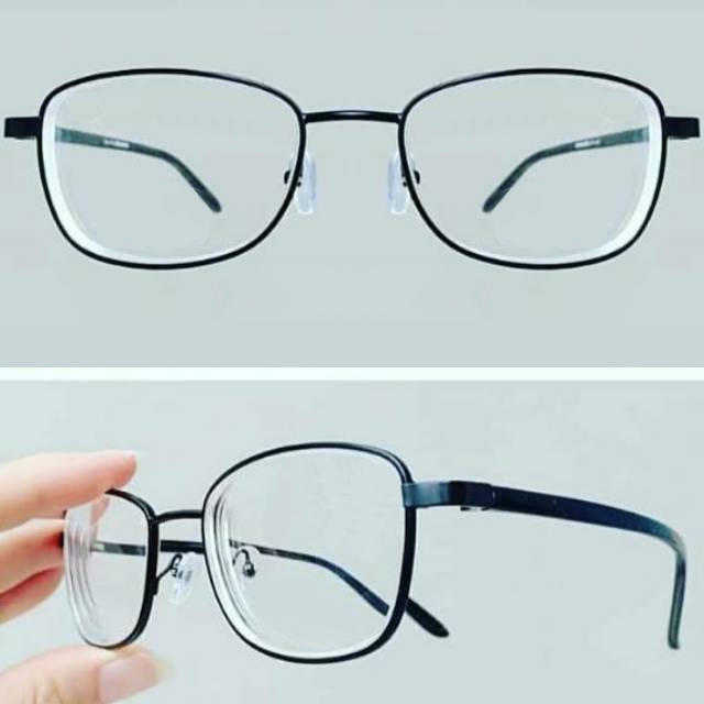 Kacamata Frame Bulat (Oval) - Kacamata Minus - Pria dan Wanita (UNISEX) 0.50-4.00 - PROMO