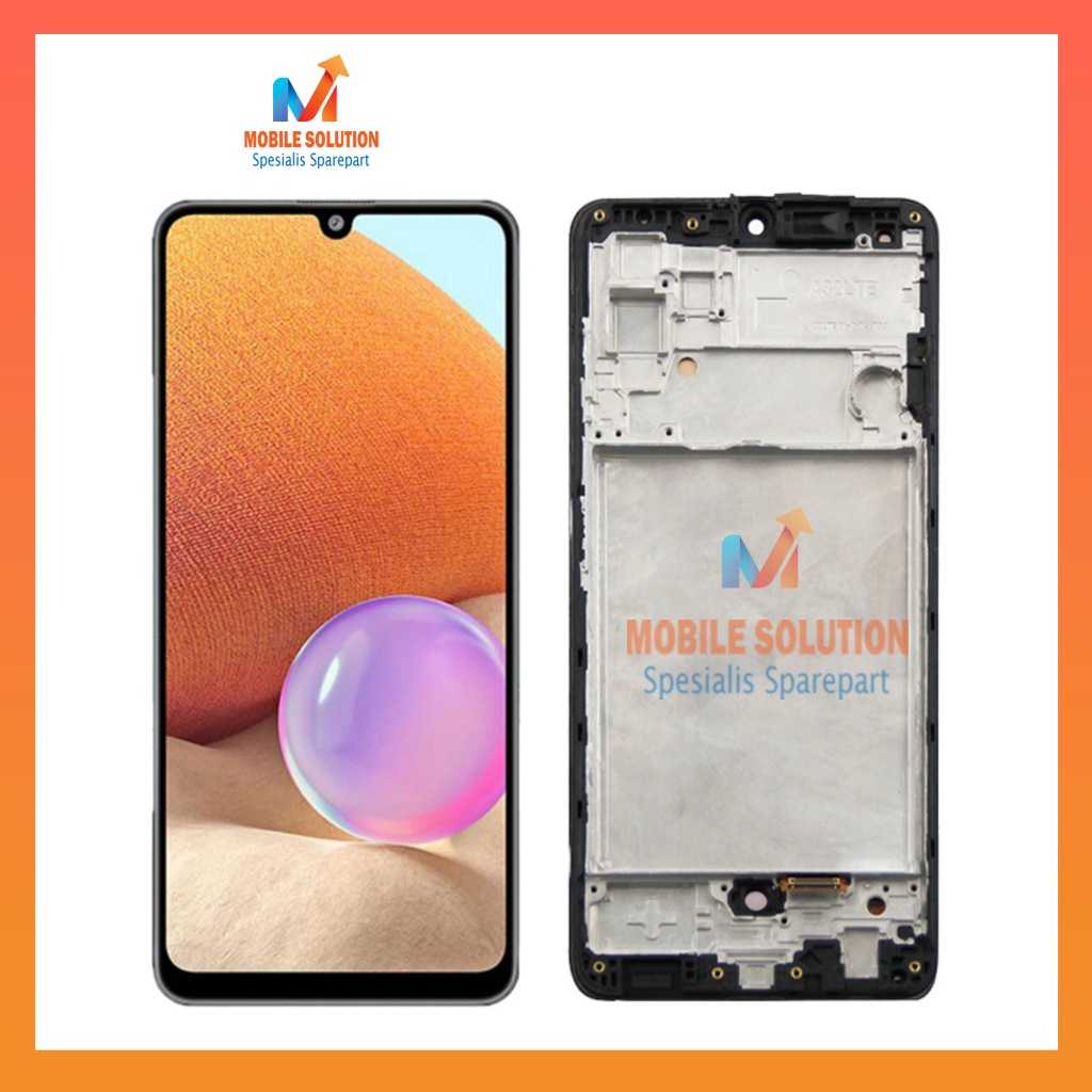 Grosir LCD Samsung A32 (4G) Include Frame ORIGINAL 100%  Fullset Touchscreen Garansi 1 Bulan + Packing / Bubbel