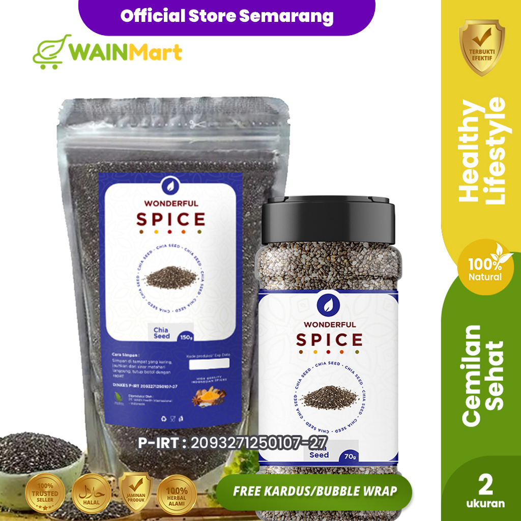 Chia Seed Untuk Diet Organic Premium Chia Seeds Untuk Diet Sehat Organik Biji Chia Seed Organik Ori Hitam