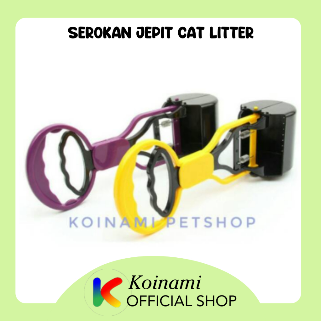 SEROKAN JEPIT CAT LITTER /   aksesoris kandang / PEMBERSIH KANDANG